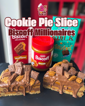 Load image into Gallery viewer, Biscoff Millionaires Cookie Pie Slice