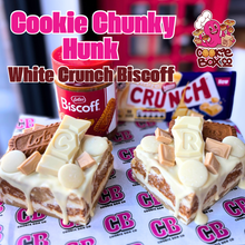 Load image into Gallery viewer, Biscoff White Crunch Bar