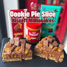 Load image into Gallery viewer, Biscoff Millionaires Cookie Pie Slice