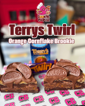 Load image into Gallery viewer, Twirl Terry Orange Brookie