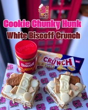 Load image into Gallery viewer, Biscoff White Crunch Bar
