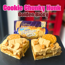 Load image into Gallery viewer, Gold Digestive Caramilk Millionaires Chunky Hunk