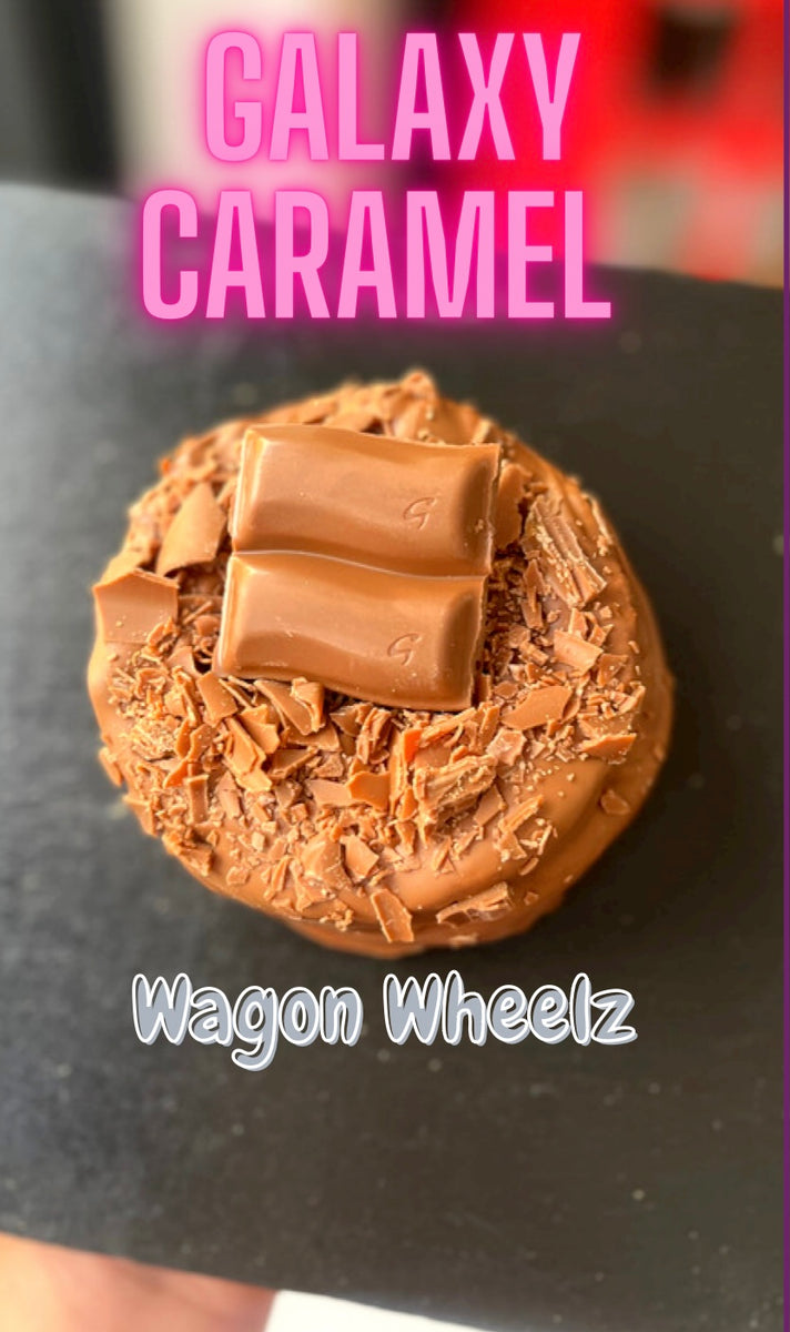 Galaxy Caramel Wagon Wheelz Cookie Box Co