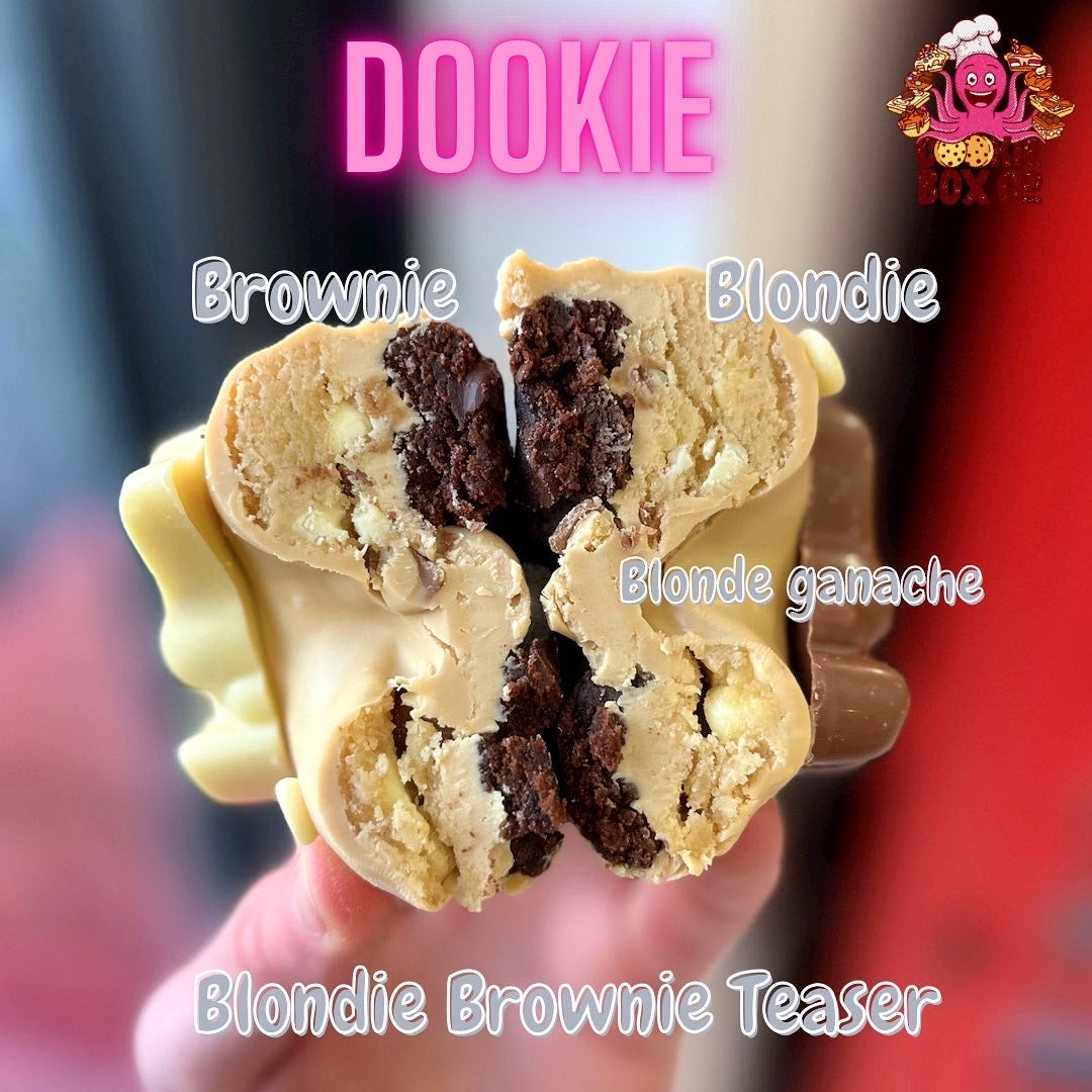 Blondie brownie Malteser Dookie Cookie Box Co