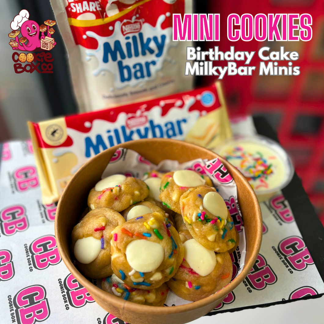 Birthday Cake Sprinkles Mini Dunkers