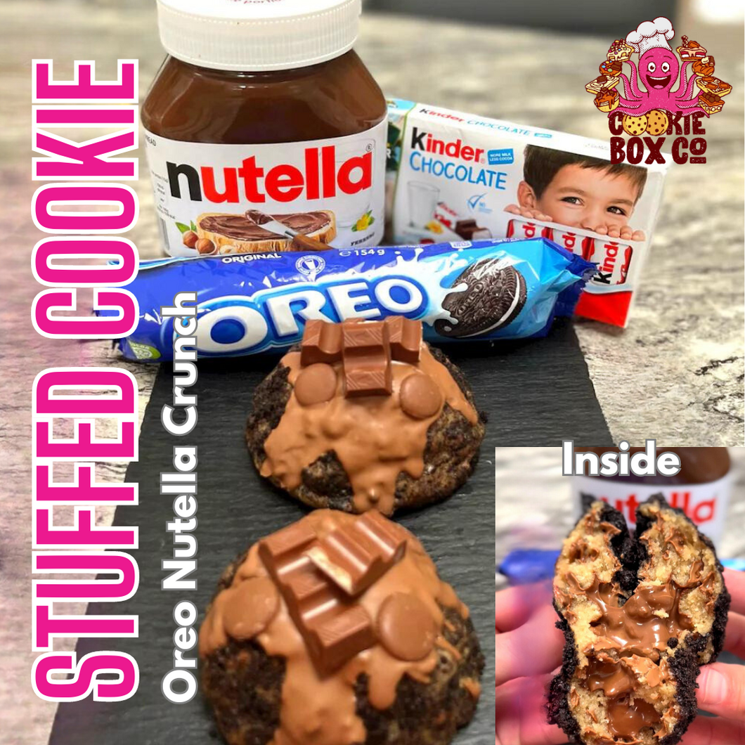 Oreo Nutella Stuffed Cookie