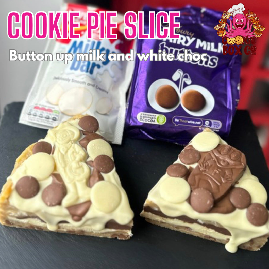 Button up Cookie Pie Slice