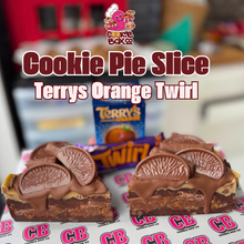 Load image into Gallery viewer, Twirl Terry Orange Brookie
