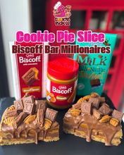 Load image into Gallery viewer, Biscoff Millionaires Cookie Pie Slice
