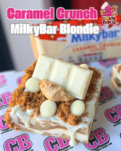 Load image into Gallery viewer, MilkyBar Caramel Crunch Blondie x2
