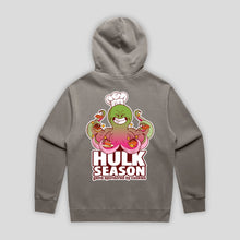 Load image into Gallery viewer, Hulk Season Faded Grey Relaxed Hoodie
