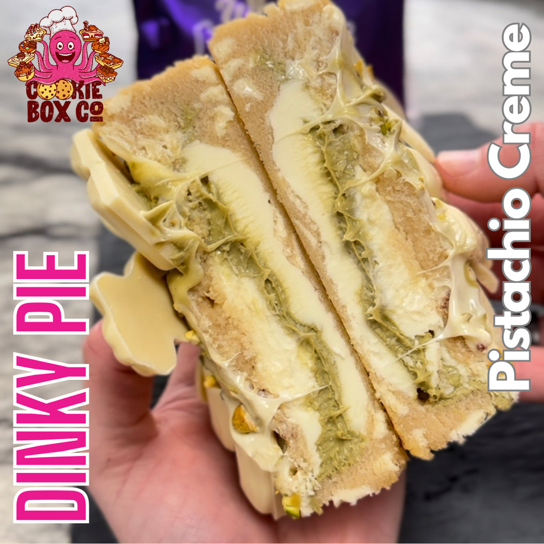 White Pistachio Creme Dinky Pie