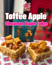 Load image into Gallery viewer, Toffee Apple Cinnamon Maple Fudge
