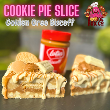 Load image into Gallery viewer, Golden Oreo Biscoff Cookie Pie Slice x2
