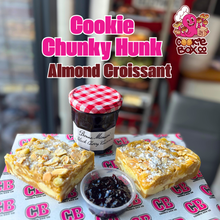 Load image into Gallery viewer, Almond croissant and cherry dip
