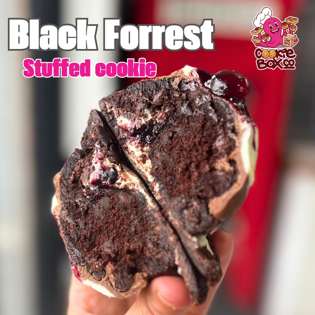 Black Forrest Stuffed Cookie