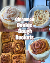 Load image into Gallery viewer, Cinnamon Bun Cookie Dough Bucket
