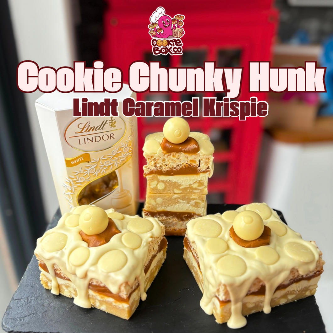 Lindt White Caramel Krispie