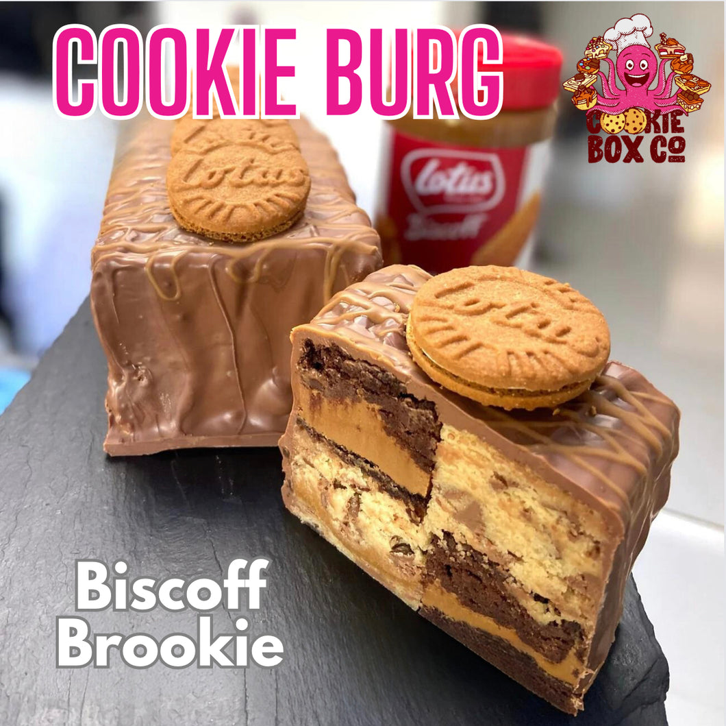 Biscoff Cookie Burg Slice
