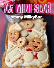 Load image into Gallery viewer, Jammy MilkyBar Mini A5 slab
