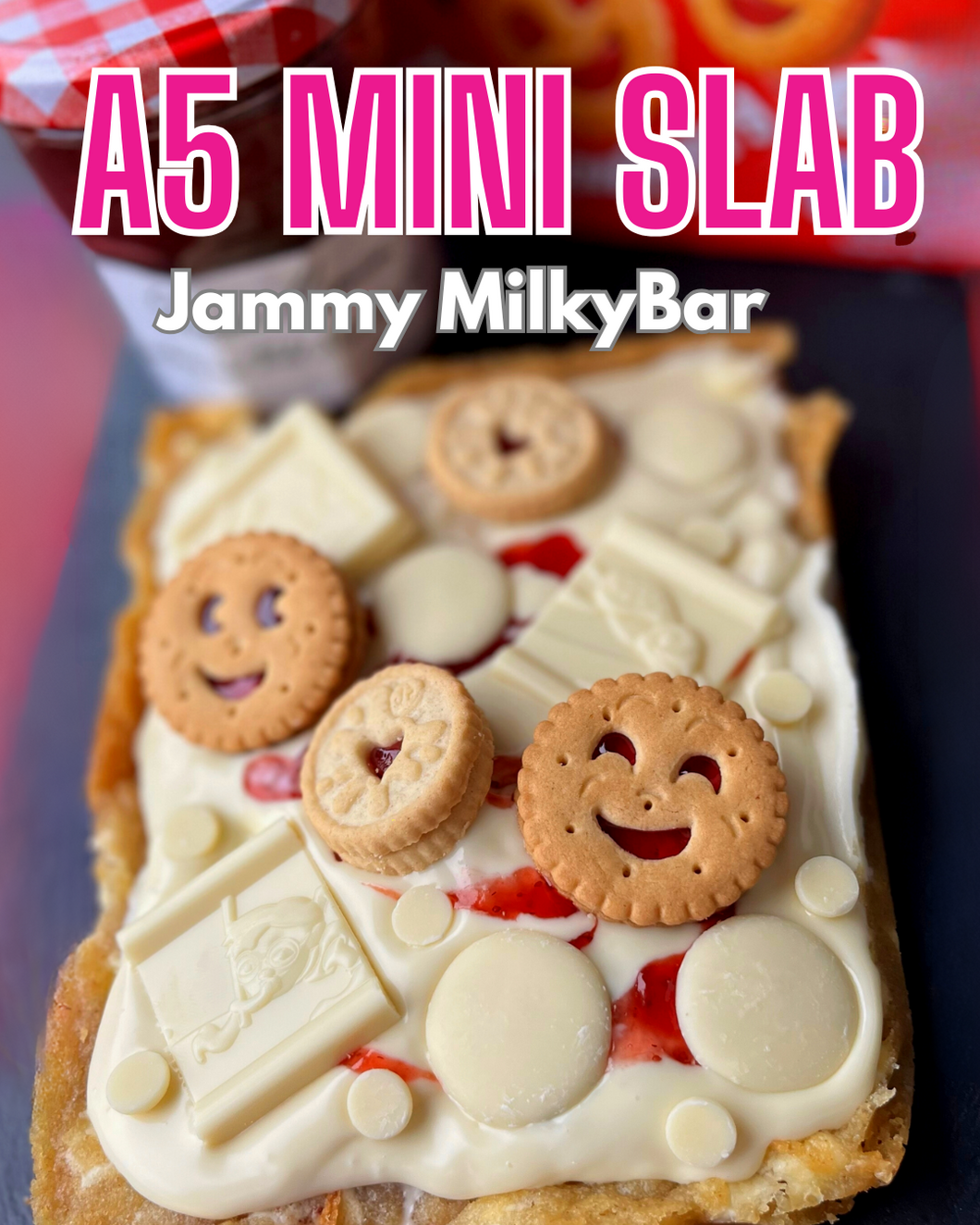 Jammy MilkyBar Mini A5 slab