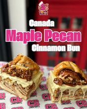 Load image into Gallery viewer, Maple Pecan Cinnamon Bun
