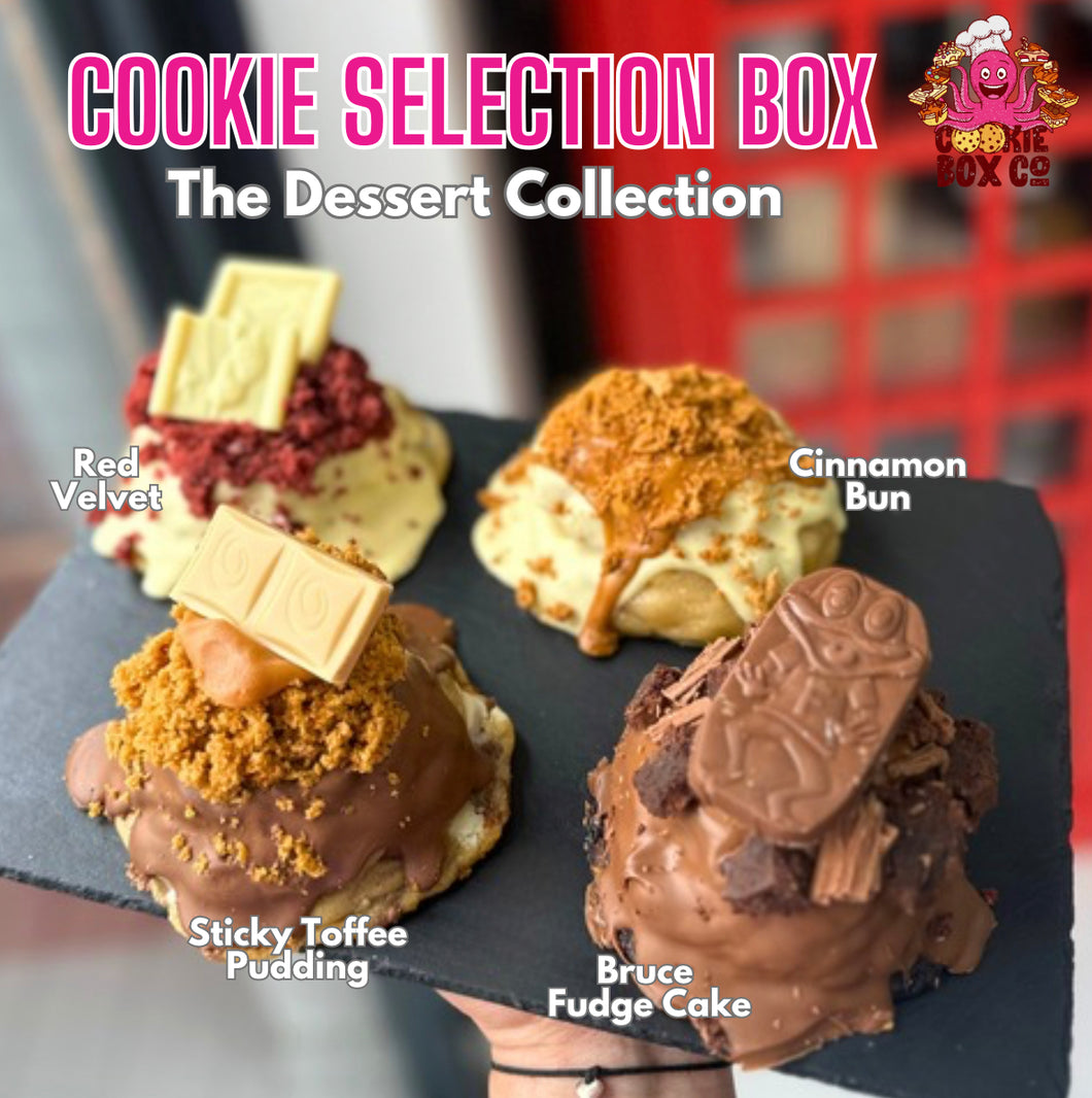 Dessert Cookie Collection 4 cookies pre set