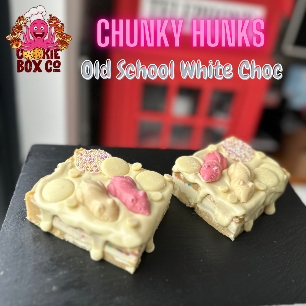 Old School White Choc Chunky Hunk