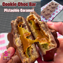 Load image into Gallery viewer, Pistachio Caramel Choc Bar
