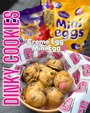 Load image into Gallery viewer, Crème egg mini egg dinky cookies
