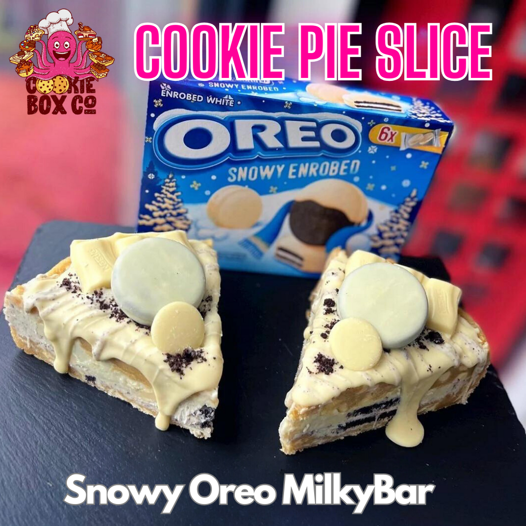 Snowy Oreo Slice