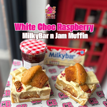 Load image into Gallery viewer, White Choc Raspberry Muffin
