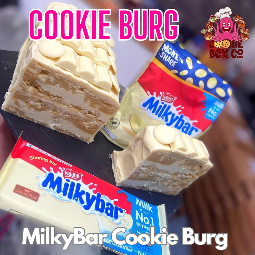 MilkyBar Cookie Burg Slice