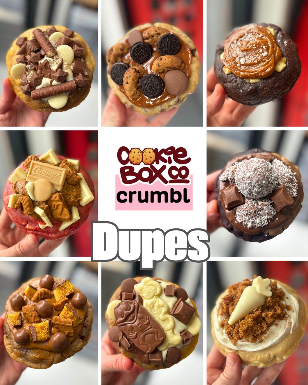 Crumbl Cookie Box Dupes Individuals