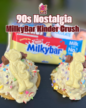 Load image into Gallery viewer, 90s Nostalgia - MilkyBar, Smarties Kinder Maxi Stuffed Cookie
