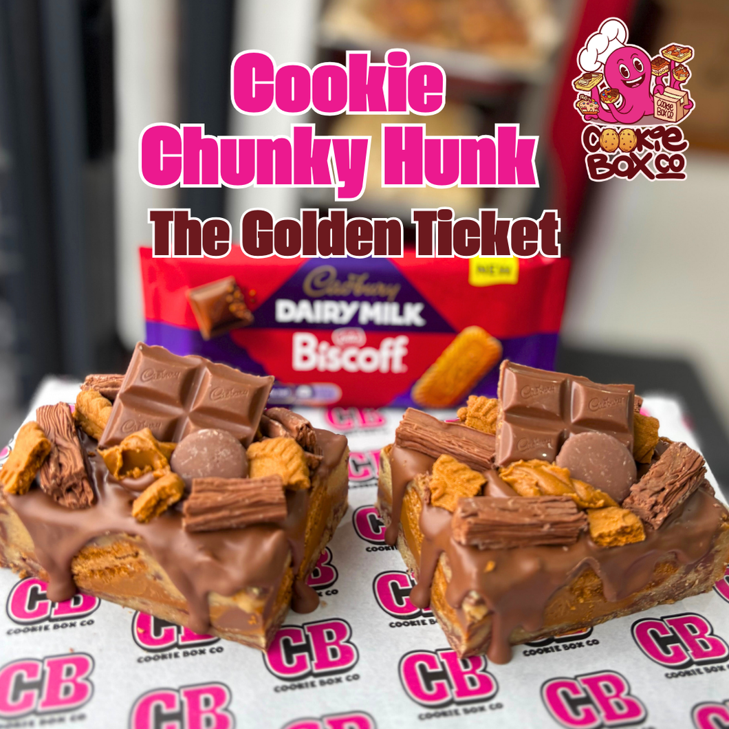Golden Ticket Dairy Milk Biscoff