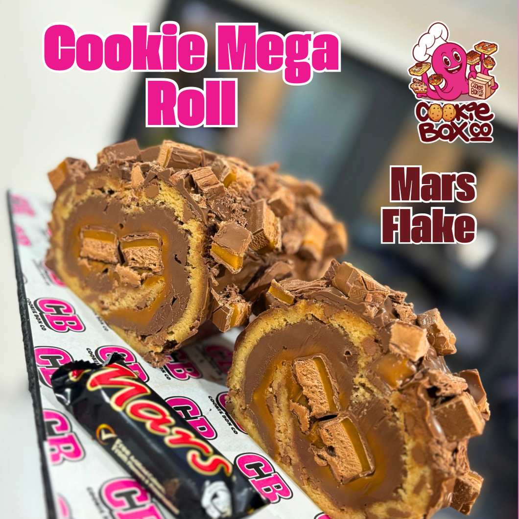 Mars Caramel Flake Mega Roll