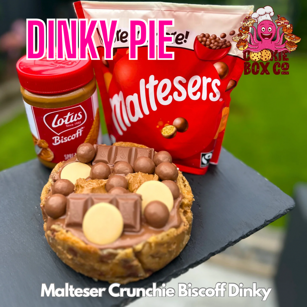 Malteser Crunchie Biscoff Dinky Pie