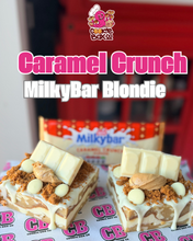 Load image into Gallery viewer, MilkyBar Caramel Crunch Blondie x2
