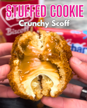 Load image into Gallery viewer, Crunchy Scoff Stuffed Cookie
