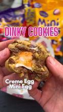 Load image into Gallery viewer, Crème egg mini egg dinky cookies
