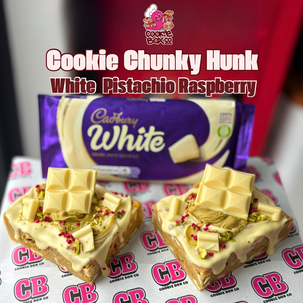 White Chocolate Pistachio Raspberry
