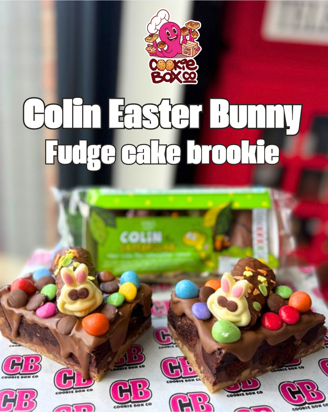 Colin Fudge Cake – Cookie Box Co