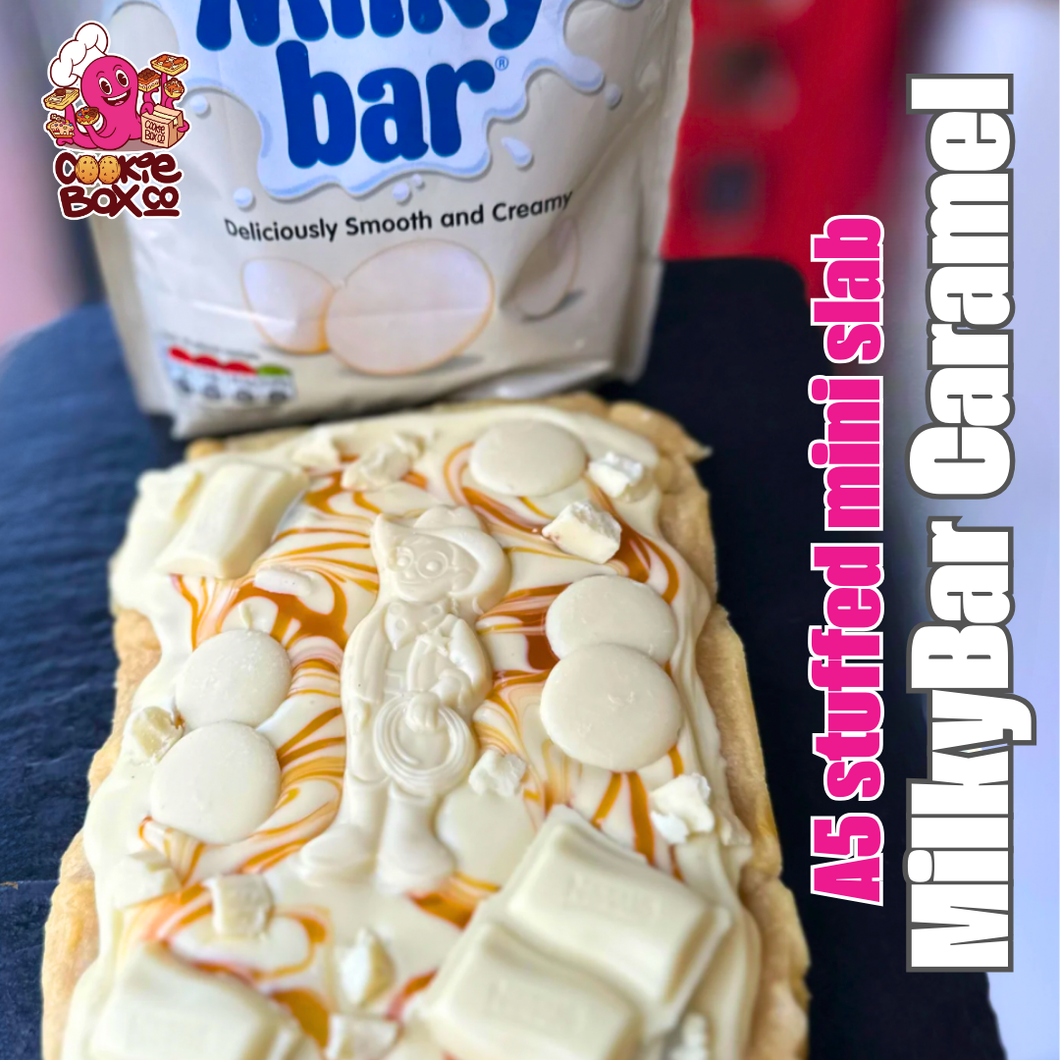 MilkyBar Caramel Mini Slab A5