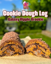 Load image into Gallery viewer, Galaxy Ripple Brookie Crunch Giant Slice
