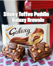 Load image into Gallery viewer, Galaxy Sticky Toffee Brownie
