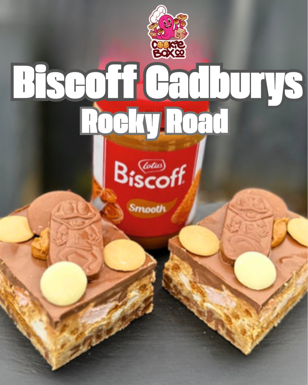 Cadburys Biscoff Rocky Dough Road