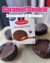 Load image into Gallery viewer, Brownie Stroop Waffle Cookies x2
