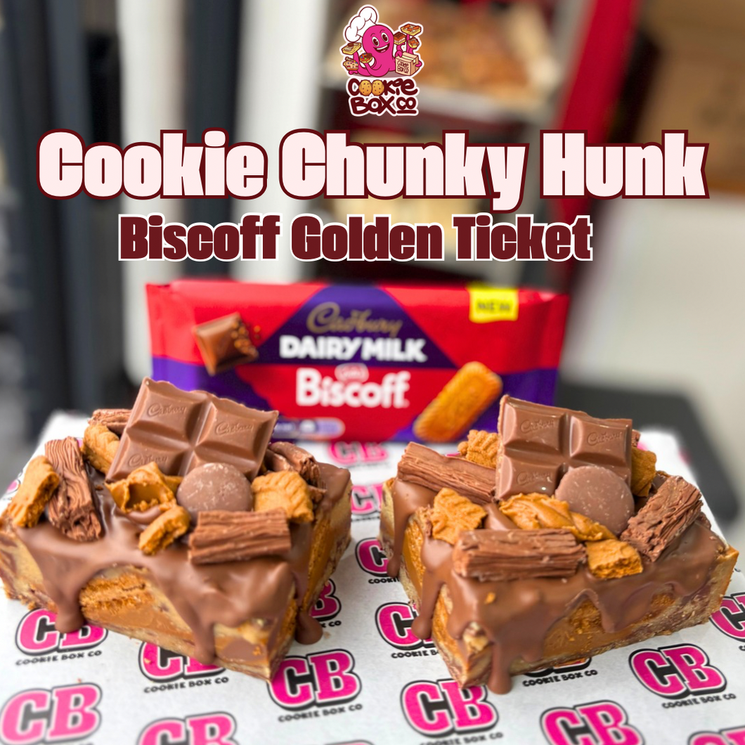 Golden Ticket Dairy Milk Biscoff
