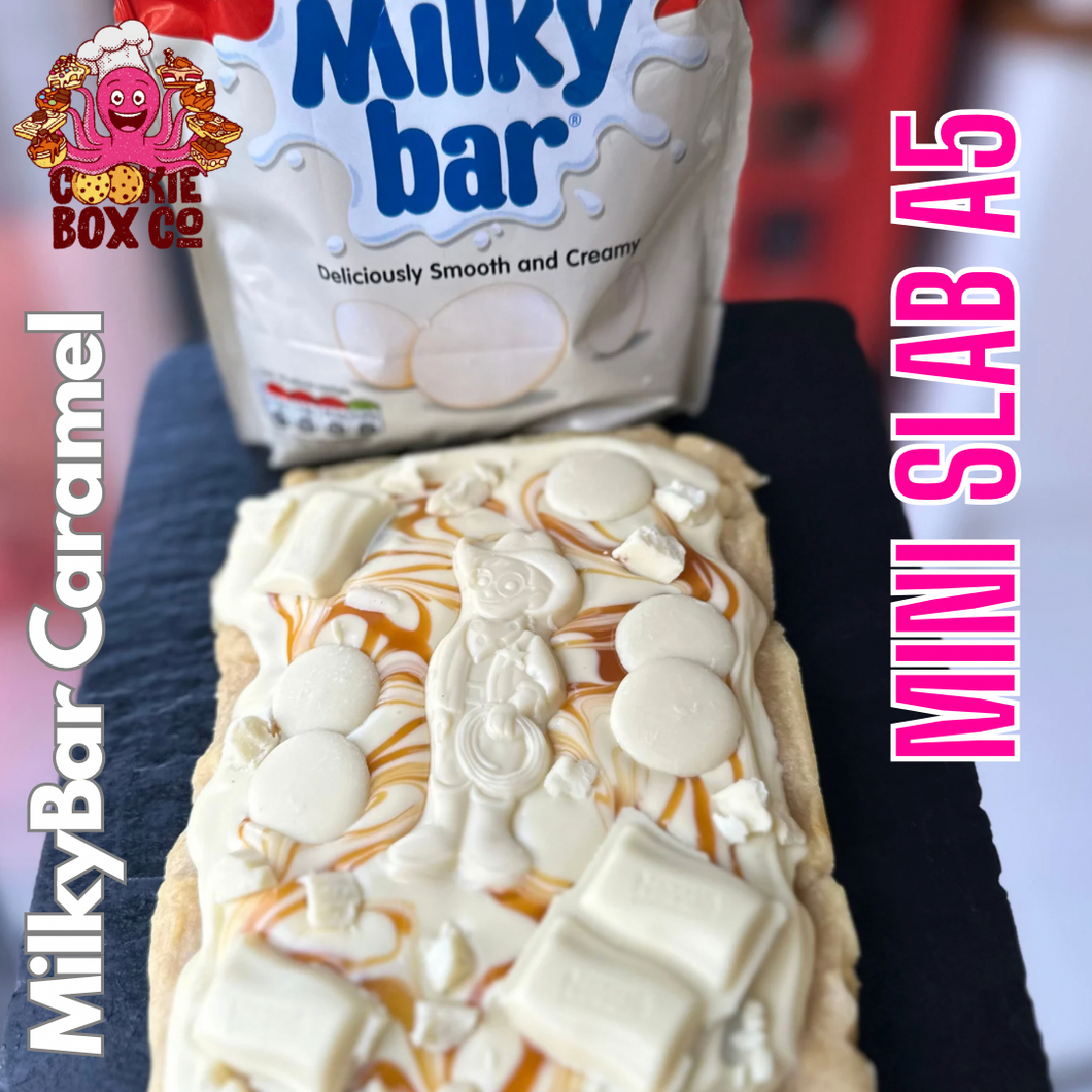 MilkyBar Caramel Mini Slab A5
